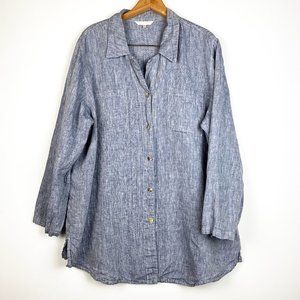 Kleen Linen Button Down